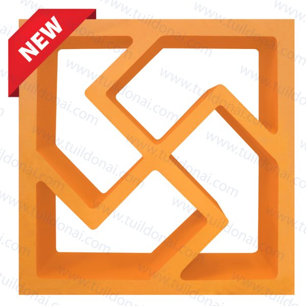 Gạch đất nung Đồng Nai 20×20 chữ vạn T14 01