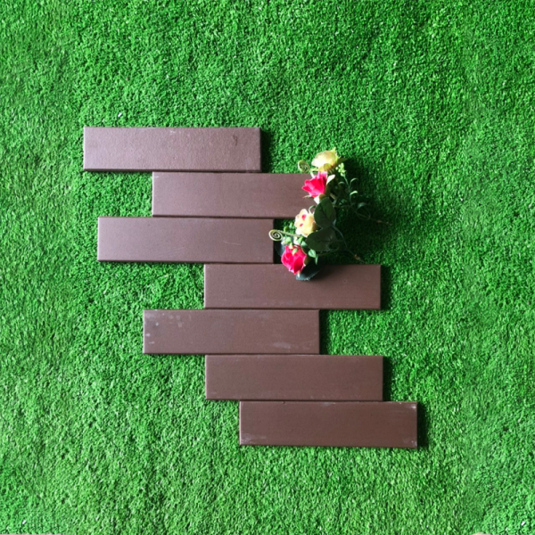 Gạch đất nung Gốm Đất Việt 6×24 cà phê W240CH 01