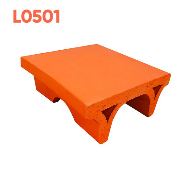 Gạch đất nung Tân Xuân 20×20 chữ U L0501 01