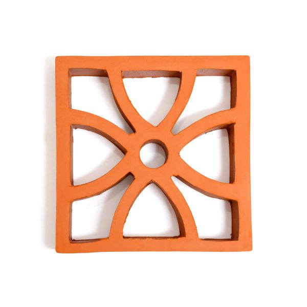 Gạch đất nung Thanh Xuân 20×20 tứ diệp T05 01