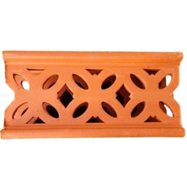 Gạch đất nung Xuân Hòa 10×25 hoa chanh 01