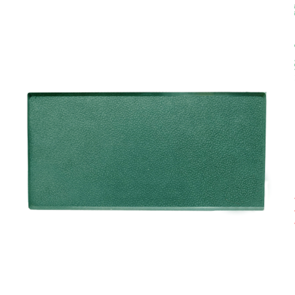 Gạch không nung chữ nhật 10x20x6 bóng xanh lá 01