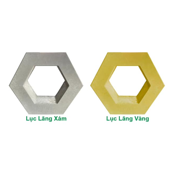 Gạch không nung lục lăng