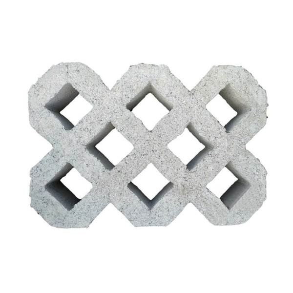 Gạch không nung trồng cỏ 27x40x8 8 lỗ xám 01
