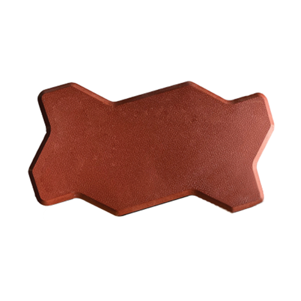 Gạch không nung ziczac 11x22x6 bóng đỏ 01