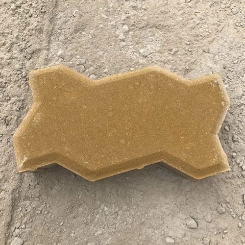 Gạch không nung ziczac 11x22x6 vàng 01