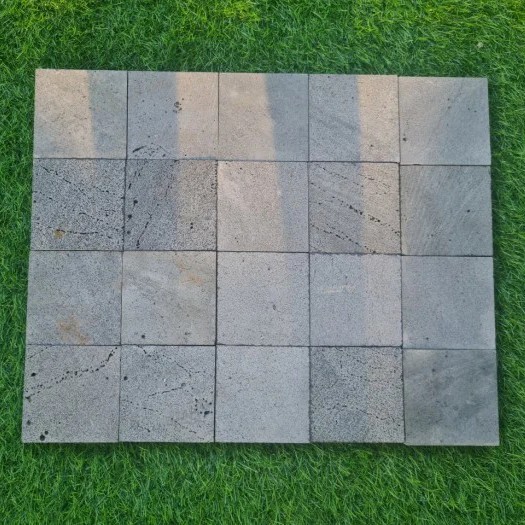 Đá trong nước ong 10×10 xám 01