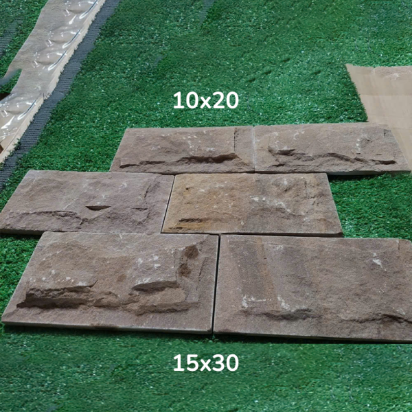 Đá trong nước sa thạch 10×20 tím 01