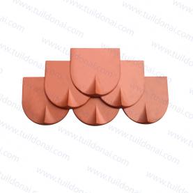 NĐN Đồng Nai 14x14x1.05 mũi hài 120 men engobe đỏ