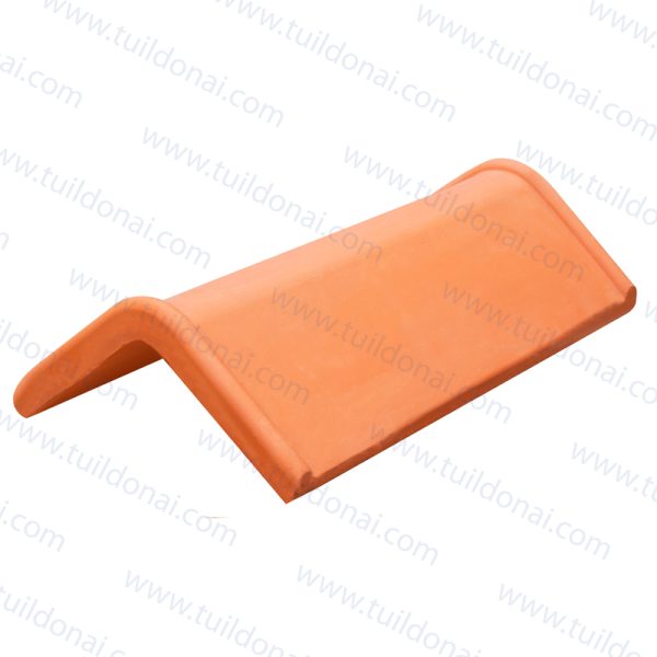 Ngói đất nung Đồng Nai 35.6×18.6×1.45 nóc 2 đầu N03.2 01