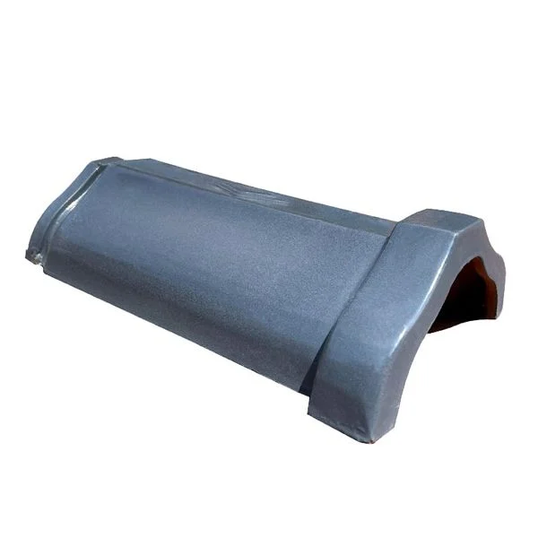 Ngói đất nung Gốm Đất Việt 35×17.5×1.5 nóc 360 men ghi 01
