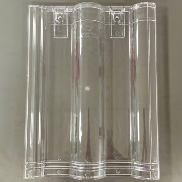 Ngói không nung lấy sáng 41.4×31.3×1.25 10 01