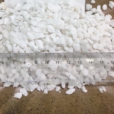 Đá mài trong nước trắng muối 0.3 cm