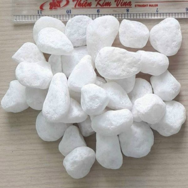 Sỏi trong nước quay trắng 3-4 cm